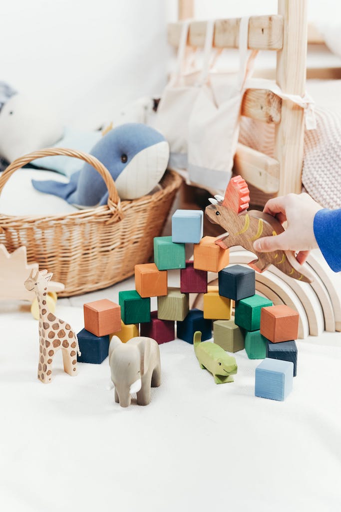 A diverse collection of imaginative and engaging toys, fostering creativity and play for children of all ages.